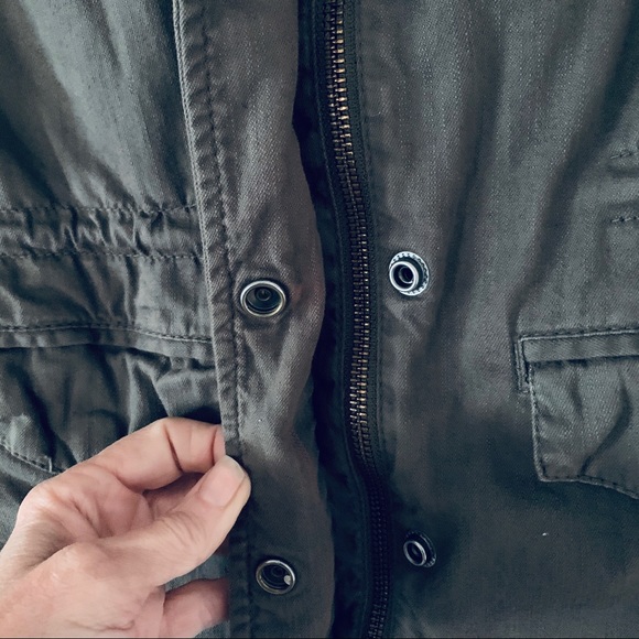 Hinge Army Utility Jacket EUC - Picture 4 of 8